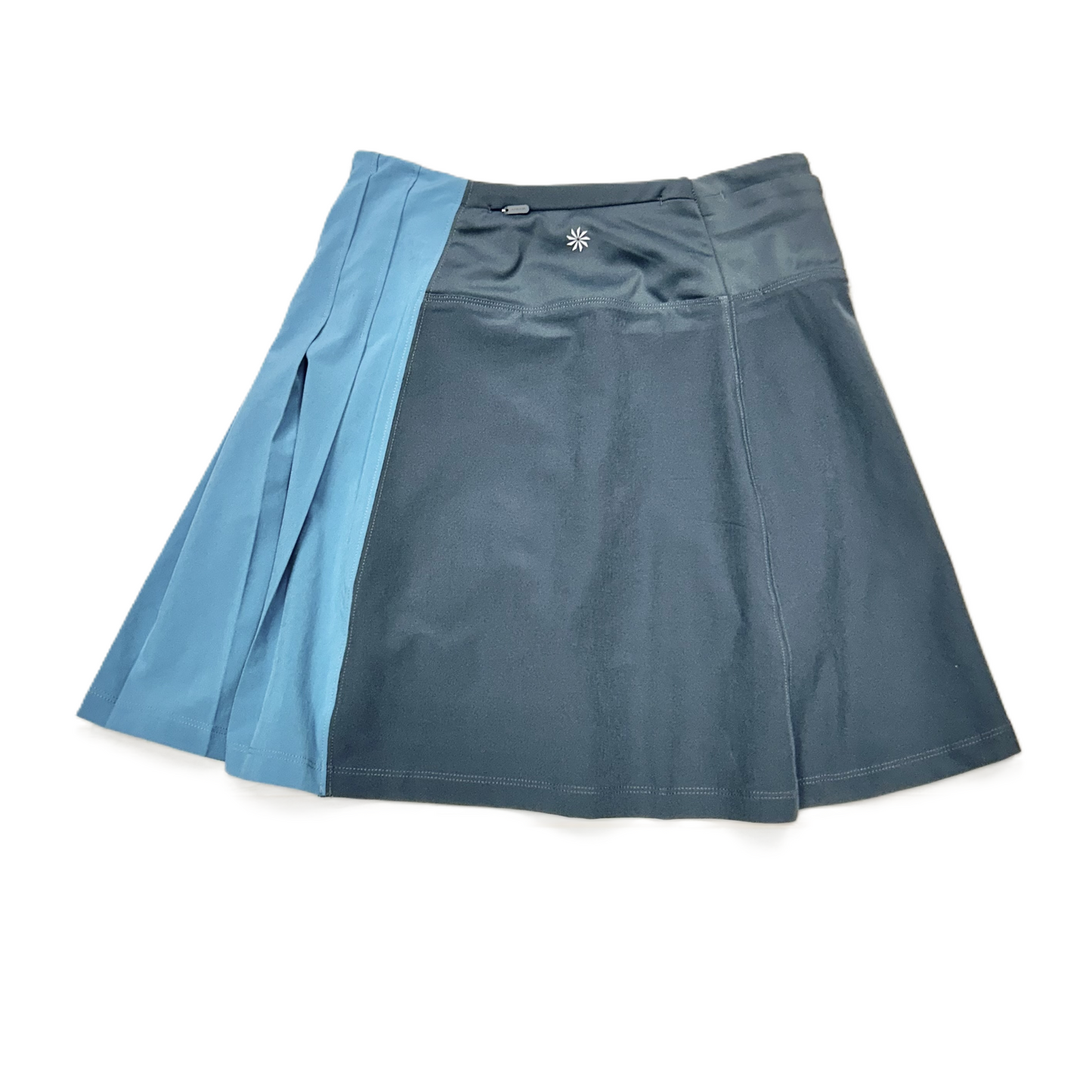 Athletic Skort By Athleta In Blue & Grey, Size: Xxs