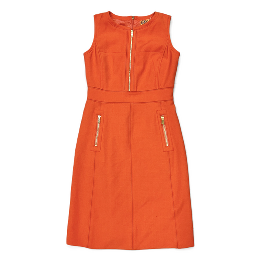 Dress Designer By Tory Burch In Orange, Size: Xs