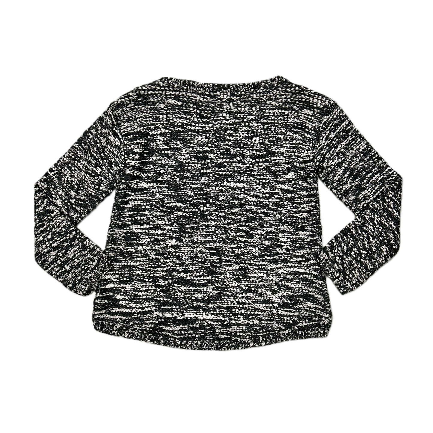 Sweater Designer By Alice + Olivia In Grey & Cream, Size: M