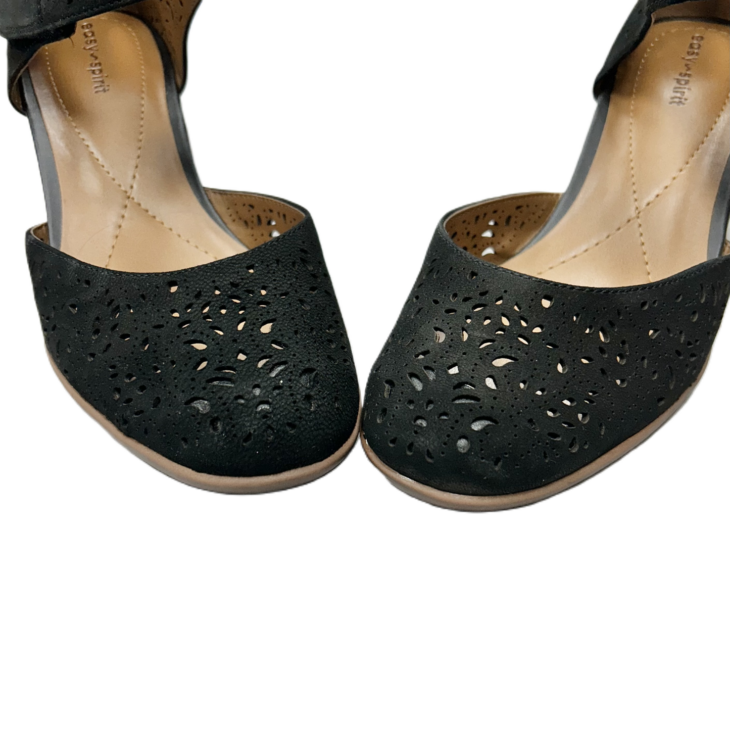 Shoes Heels Kitten By Easy Spirit In Black, Size: 7