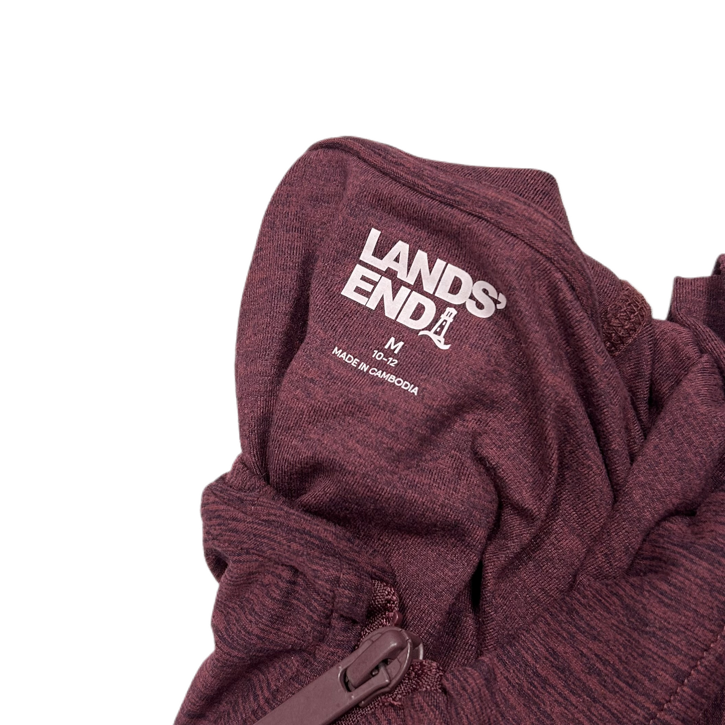 Lounge Set Pants By Lands End In Maroon, Size: M