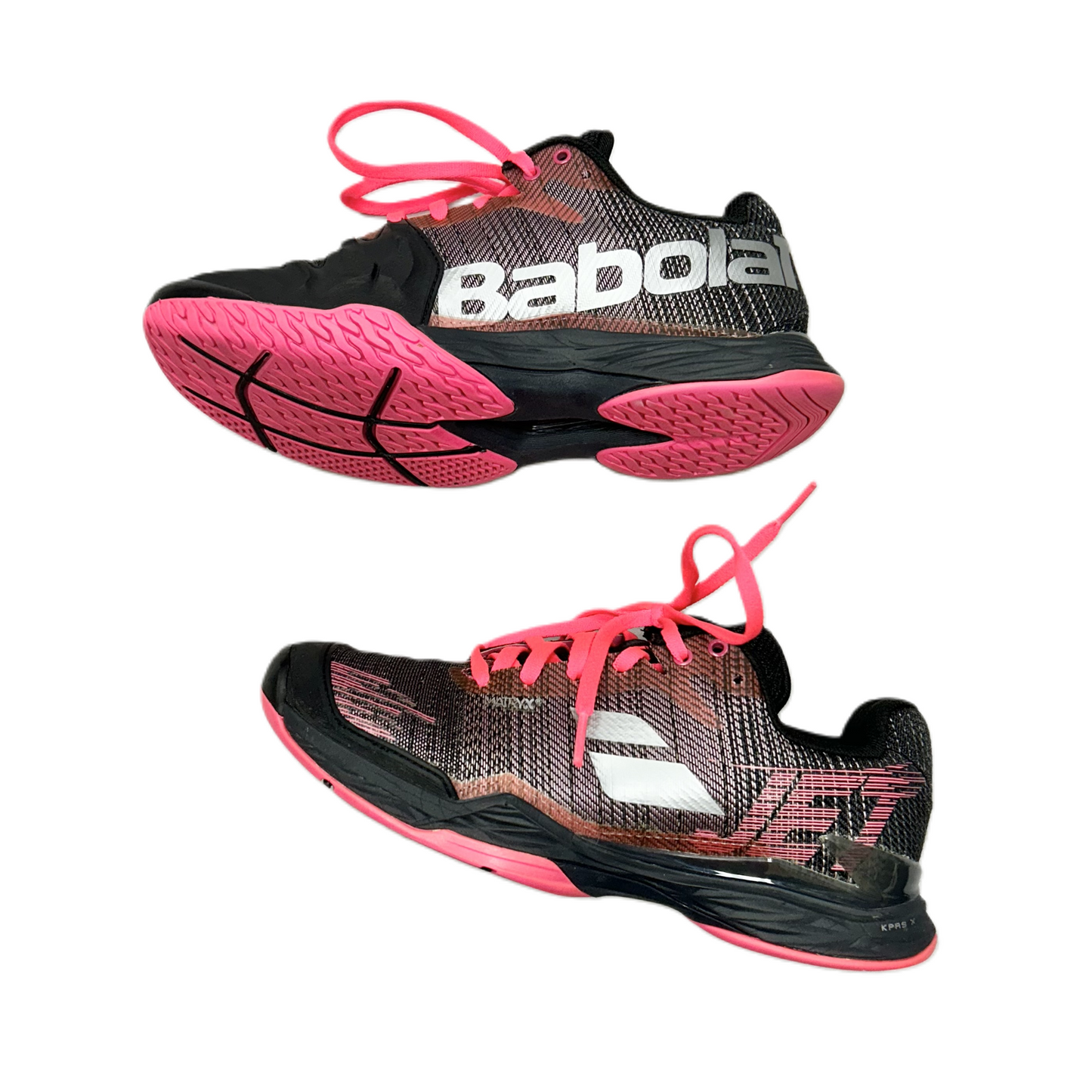 Shoes Athletic By Babolar  In Black & Pink, Size: 7