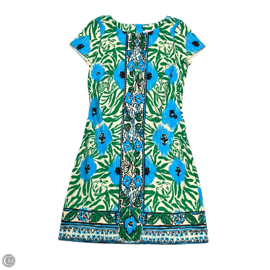 Dress Designer By Lilly Pulitzer In Blue & Cream, Size: S