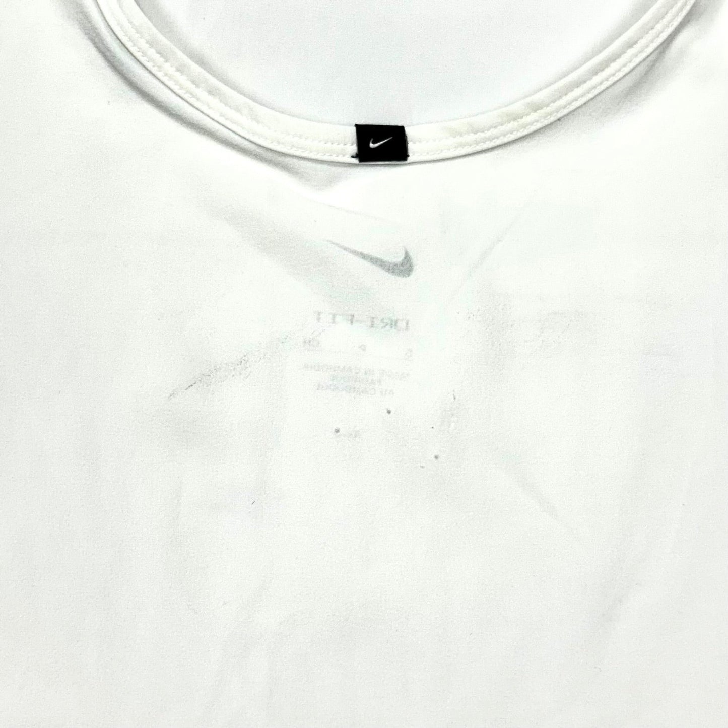 Athletic Dress By Nike Apparel In White, Size: S