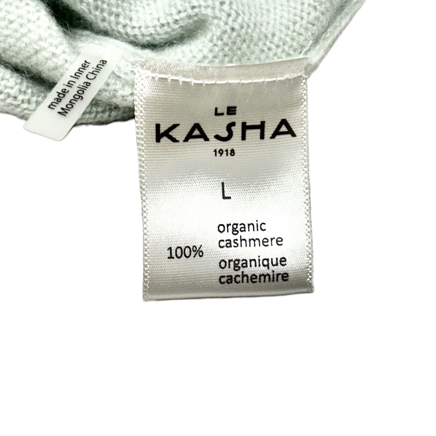 Sweater Cashmere By Le Kasha In Blue, Size: L