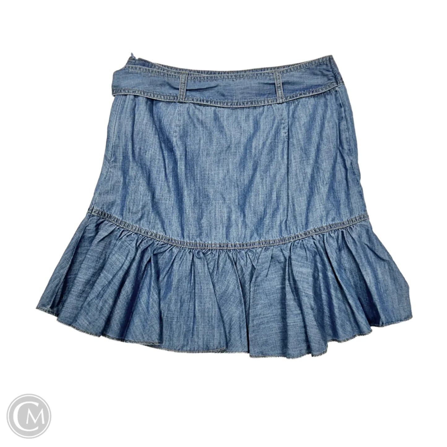 Skirt Mini & Short By Veronica Beard In Blue Denim, Size: 2