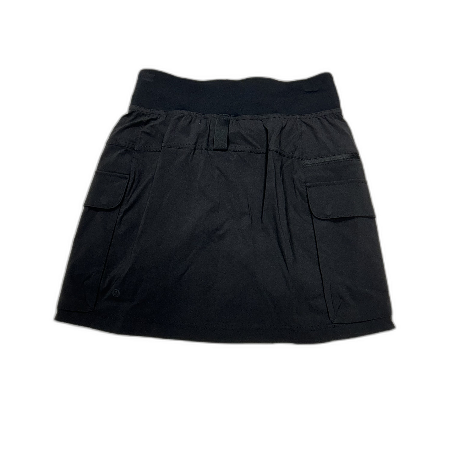 Athletic Skort By Lululemon In Black, Size: S