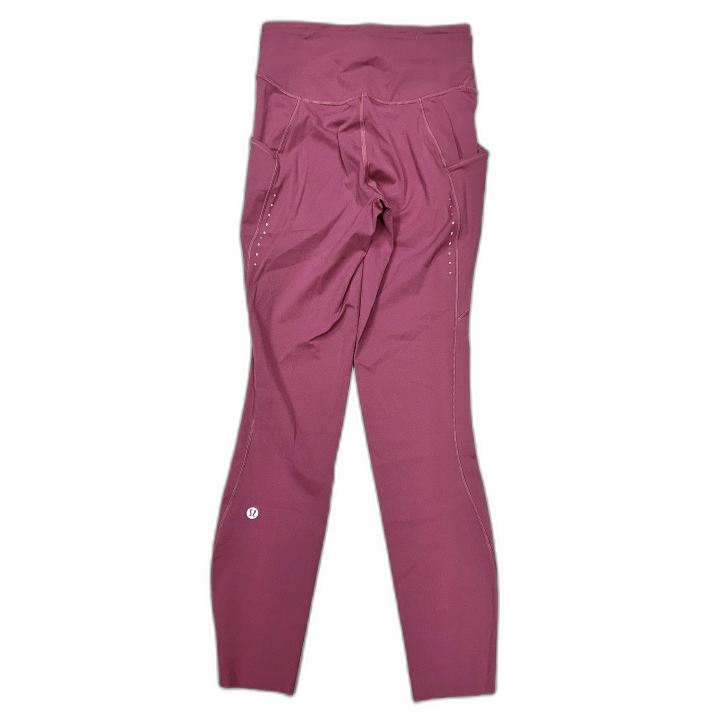 Athletic Leggings By Lululemon In Mauve, Size: S