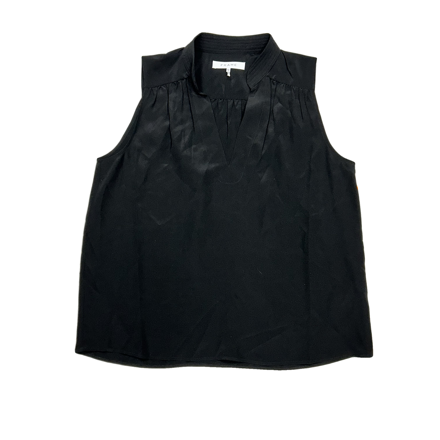 Top Sleeveless By Frame In Black, Size: Xs