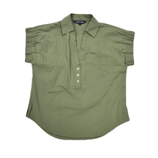 Top Short Sleeve By Veronica Beard In Green, Size: S