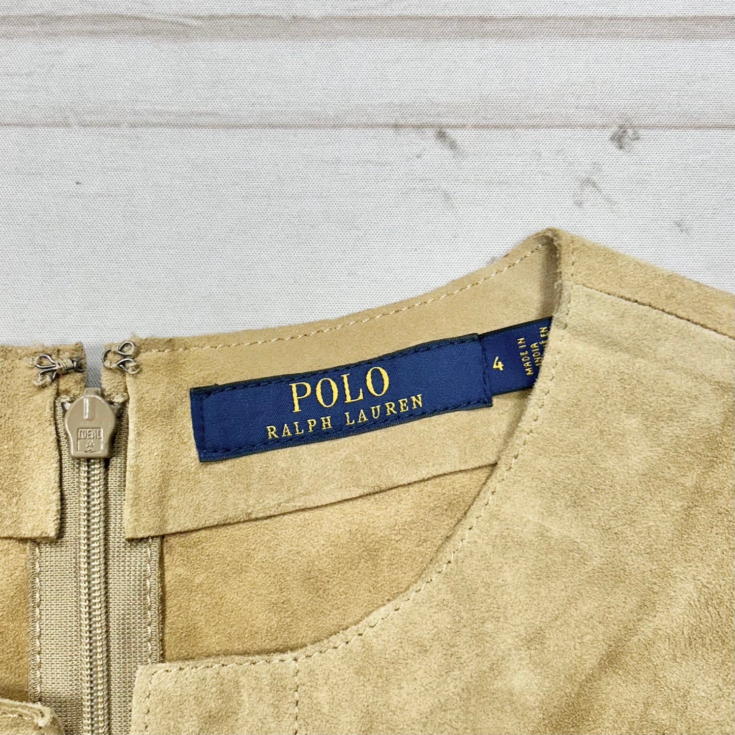 Dress Casual Short By Polo Ralph Lauren In Tan, Size: S