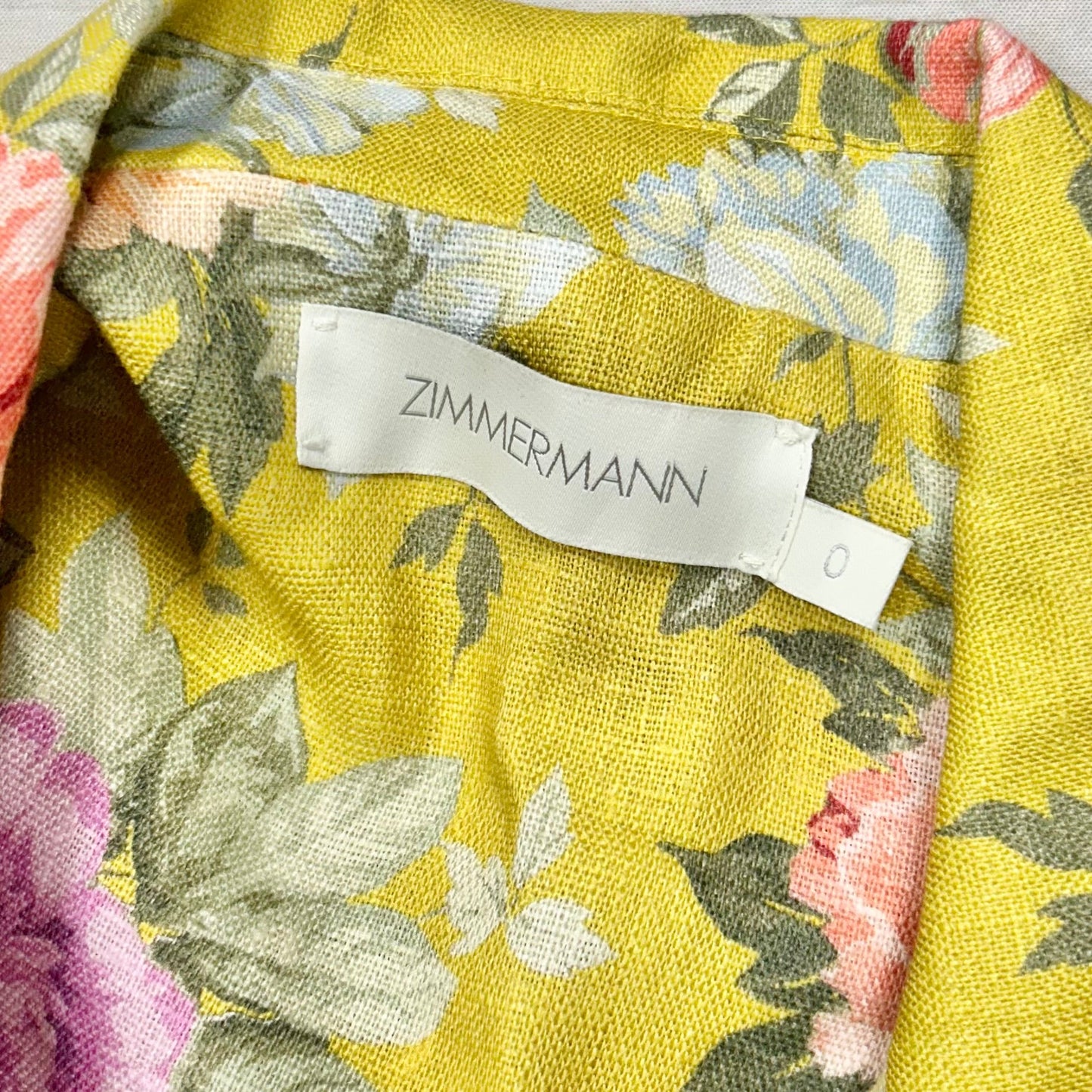 Dress Casual Short By Zimmerman In Floral Print, Size: Xs