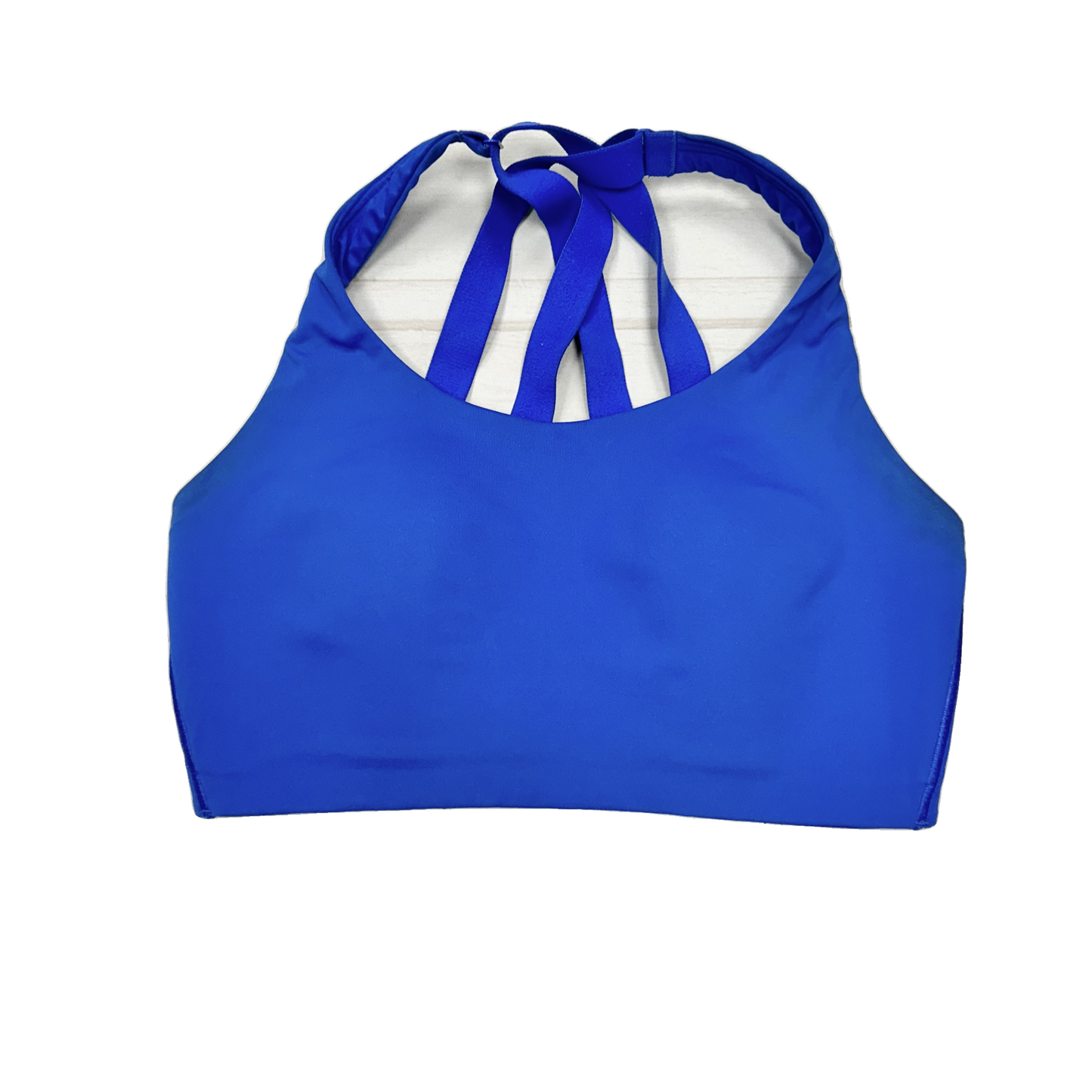 Athletic Bra By Lululemon In Blue, Size: 32DD