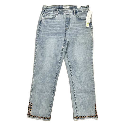 Jeans Straight By Tribal In Blue Denim, Size: 8