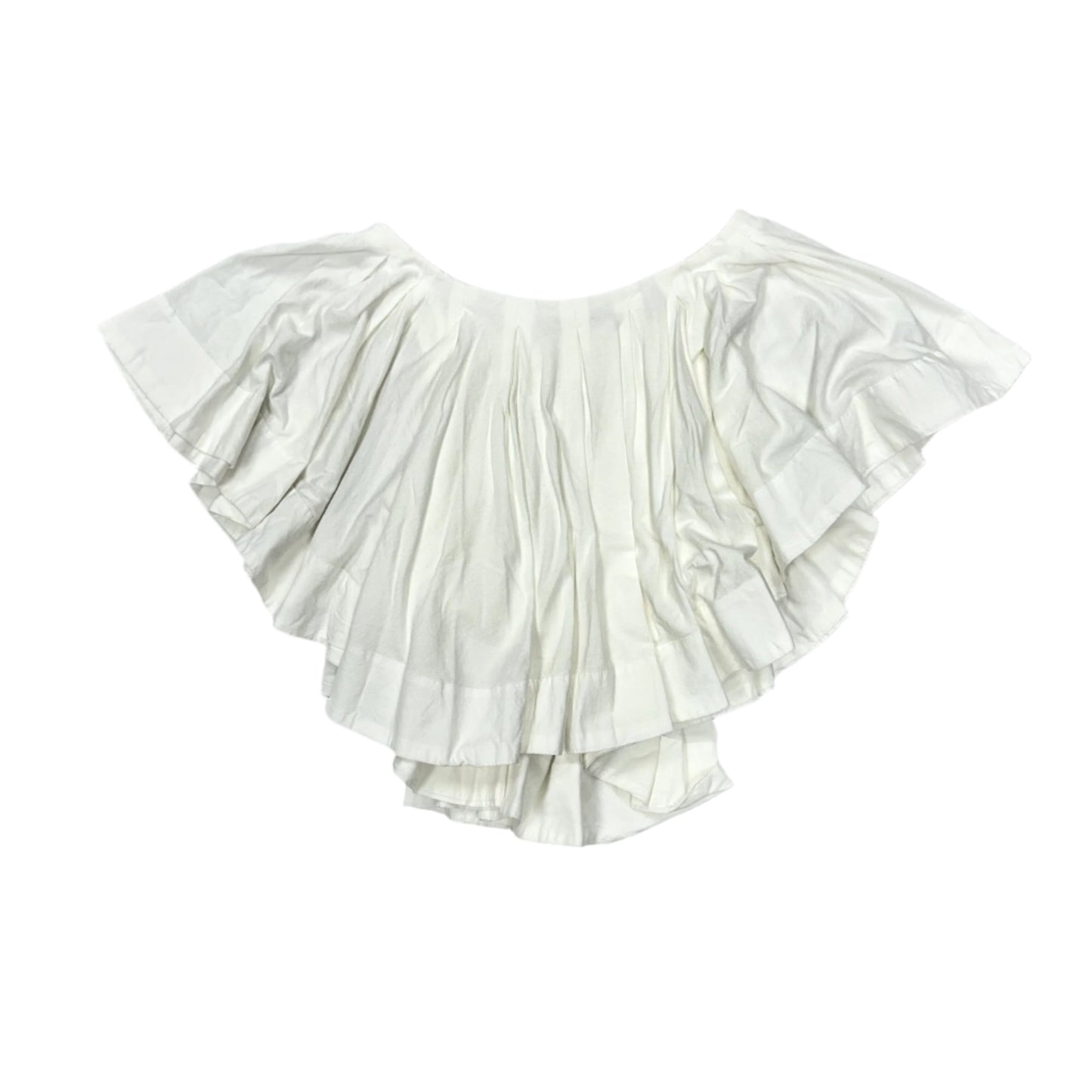 Top Short Sleeve By Maeve In White, Size: S