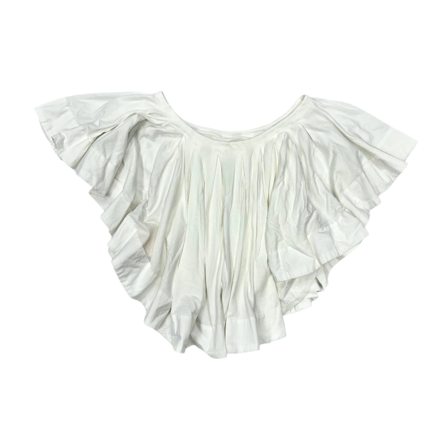 Top Short Sleeve By Maeve In White, Size: S