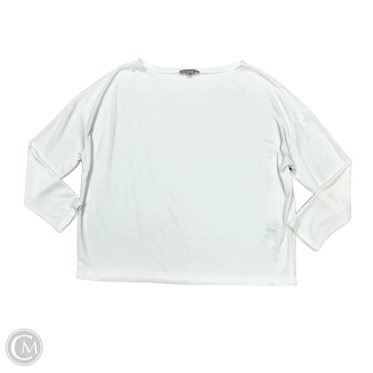 Top Long Sleeve Designer By All Saints In White, Size: S