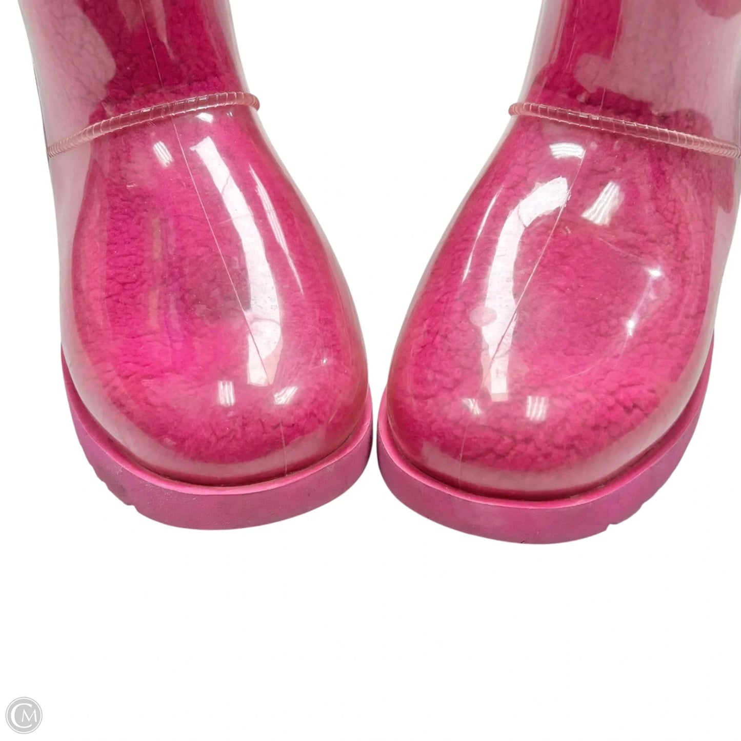 Boots Designer By Ugg In Pink, Size: 9