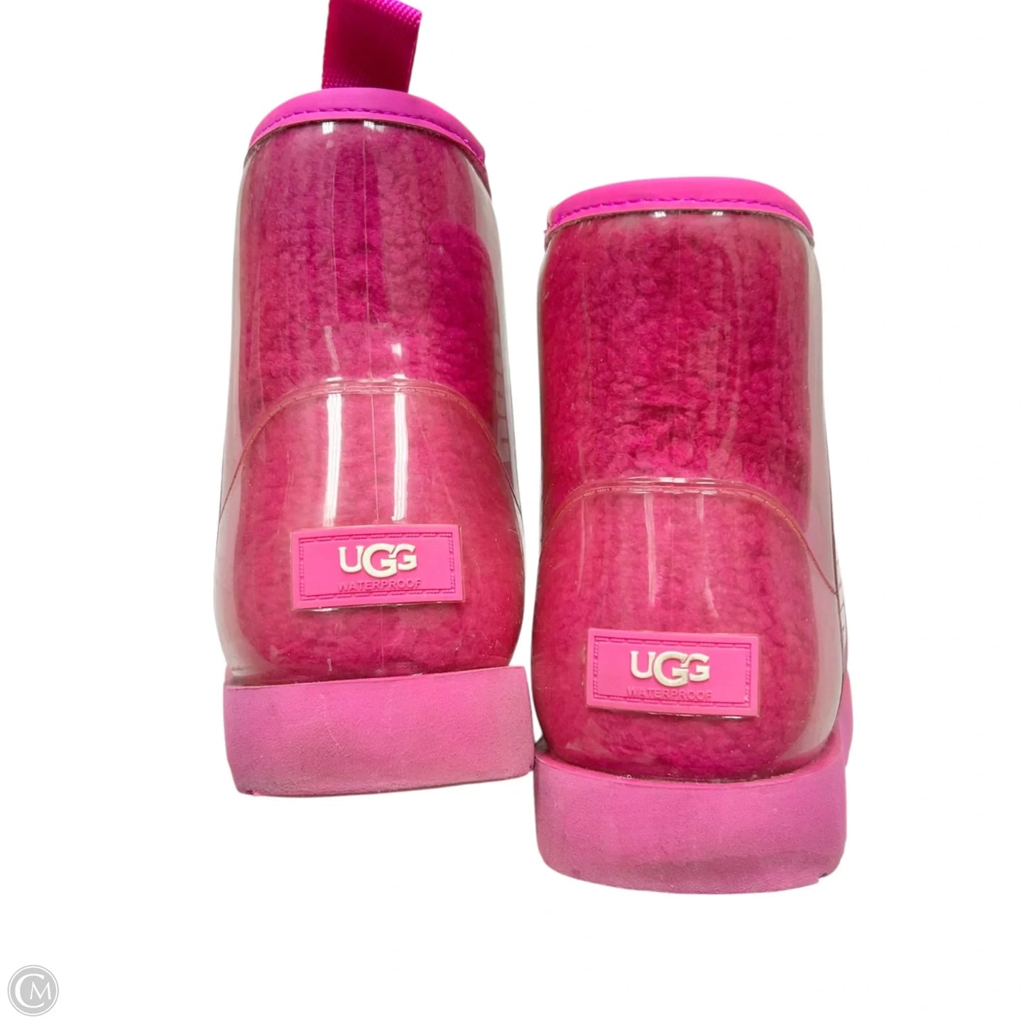 Boots Designer By Ugg In Pink, Size: 9