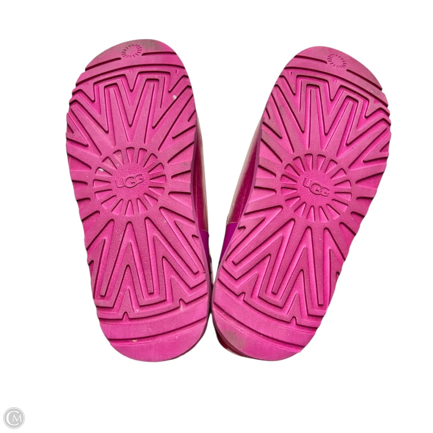 Boots Designer By Ugg In Pink, Size: 9