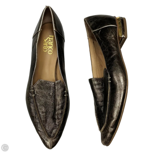 Shoes Flats By Franco Sarto In Bronze, Size: 7