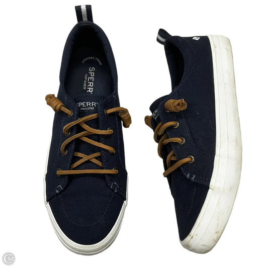 Shoes Sneakers By Sperry In Navy, Size: 8