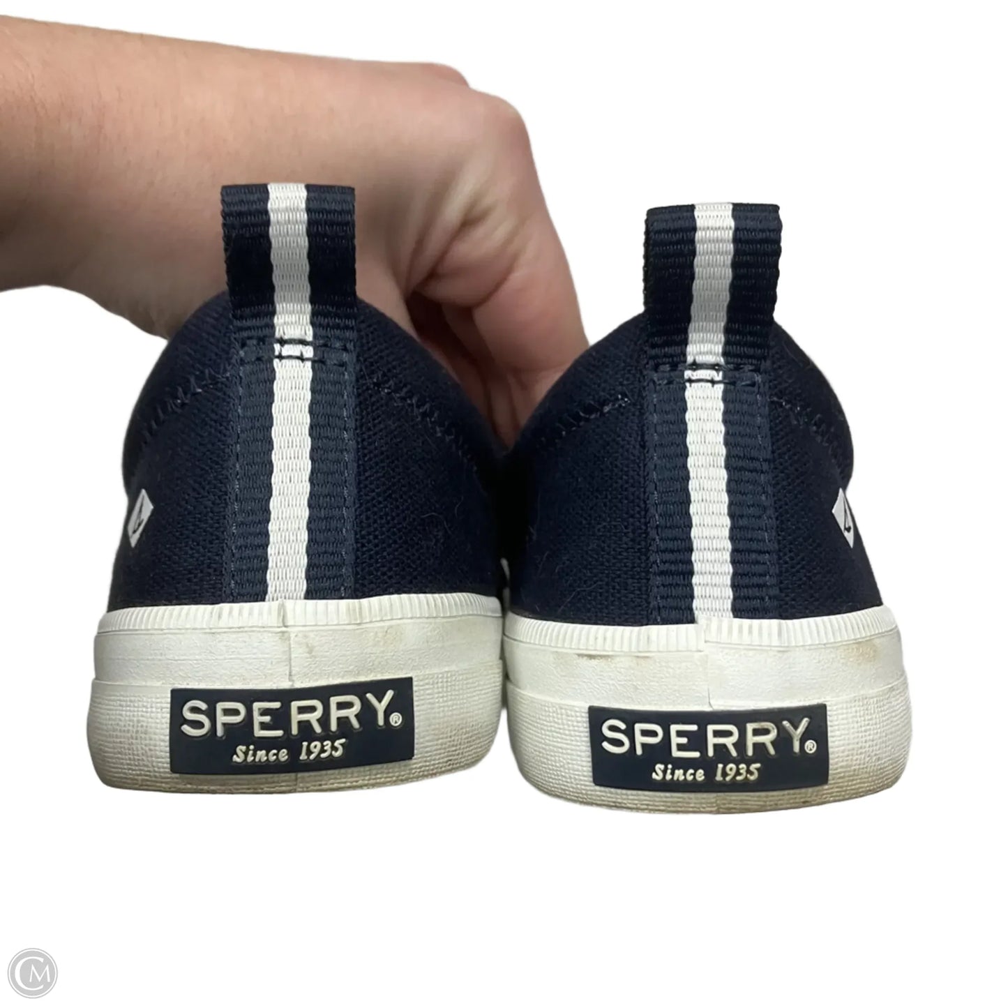 Shoes Sneakers By Sperry In Navy, Size: 8