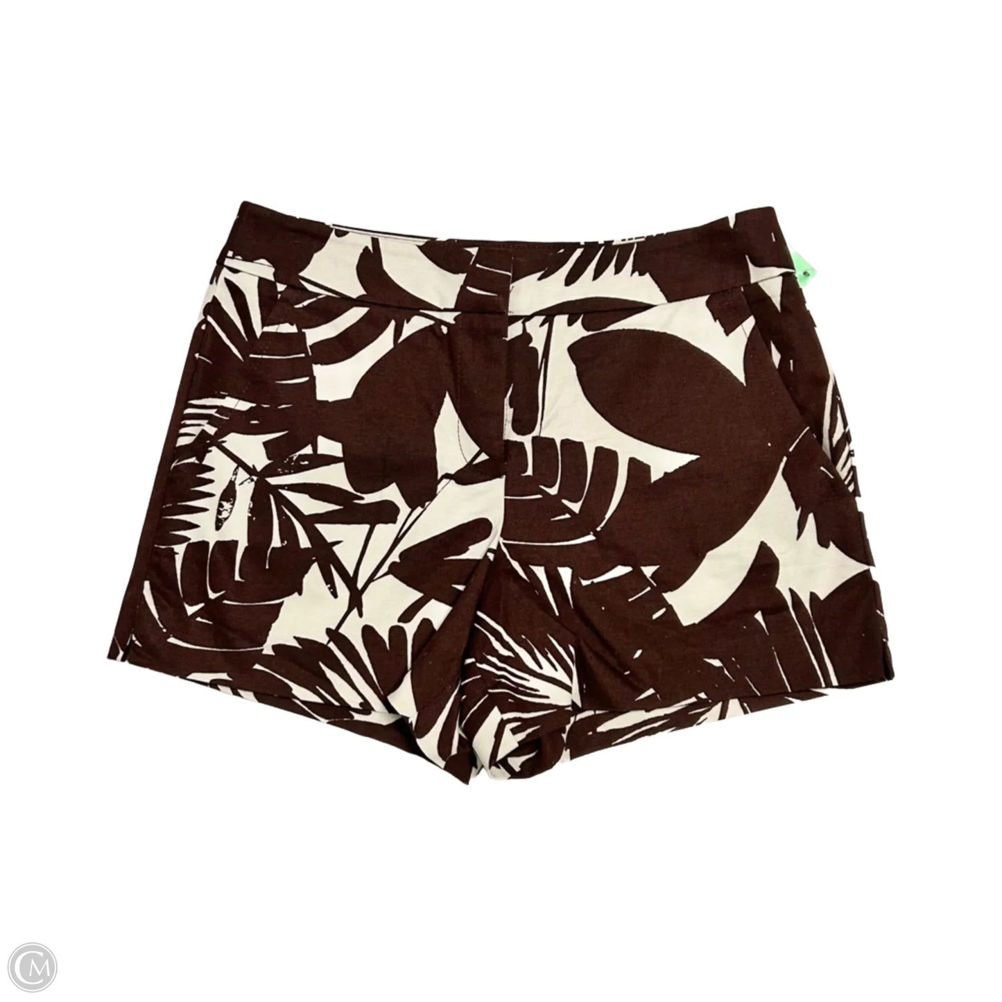 Shorts By Trina Turk In Brown & Cream, Size: 0