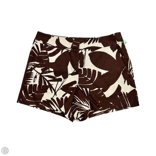 Shorts By Trina Turk In Brown & Cream, Size: 0