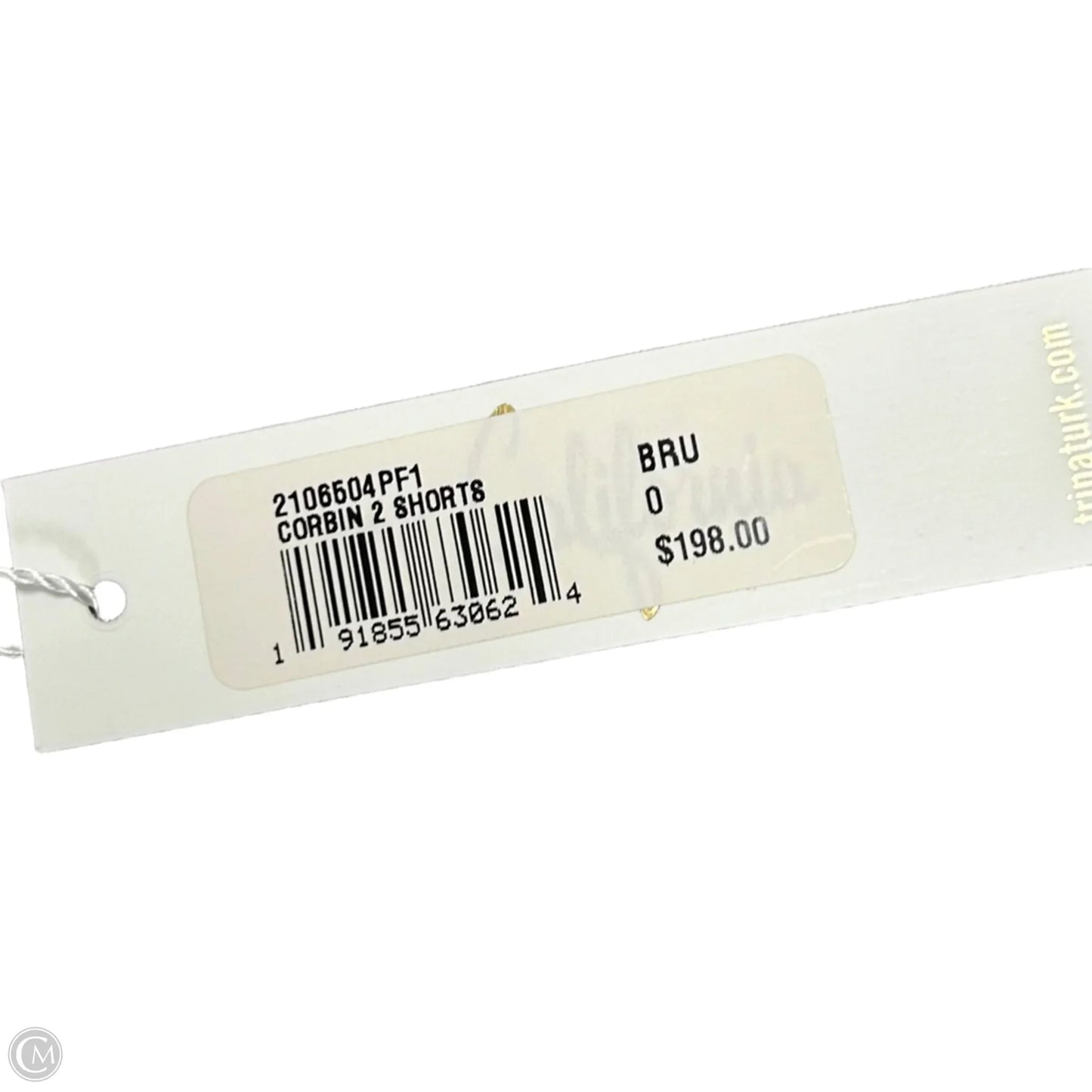 Shorts By Trina Turk In Brown & Cream, Size: 0