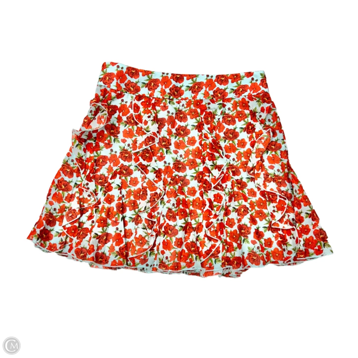 Skirt Designer By Alice + Olivia In Blue & Red, Size: 0