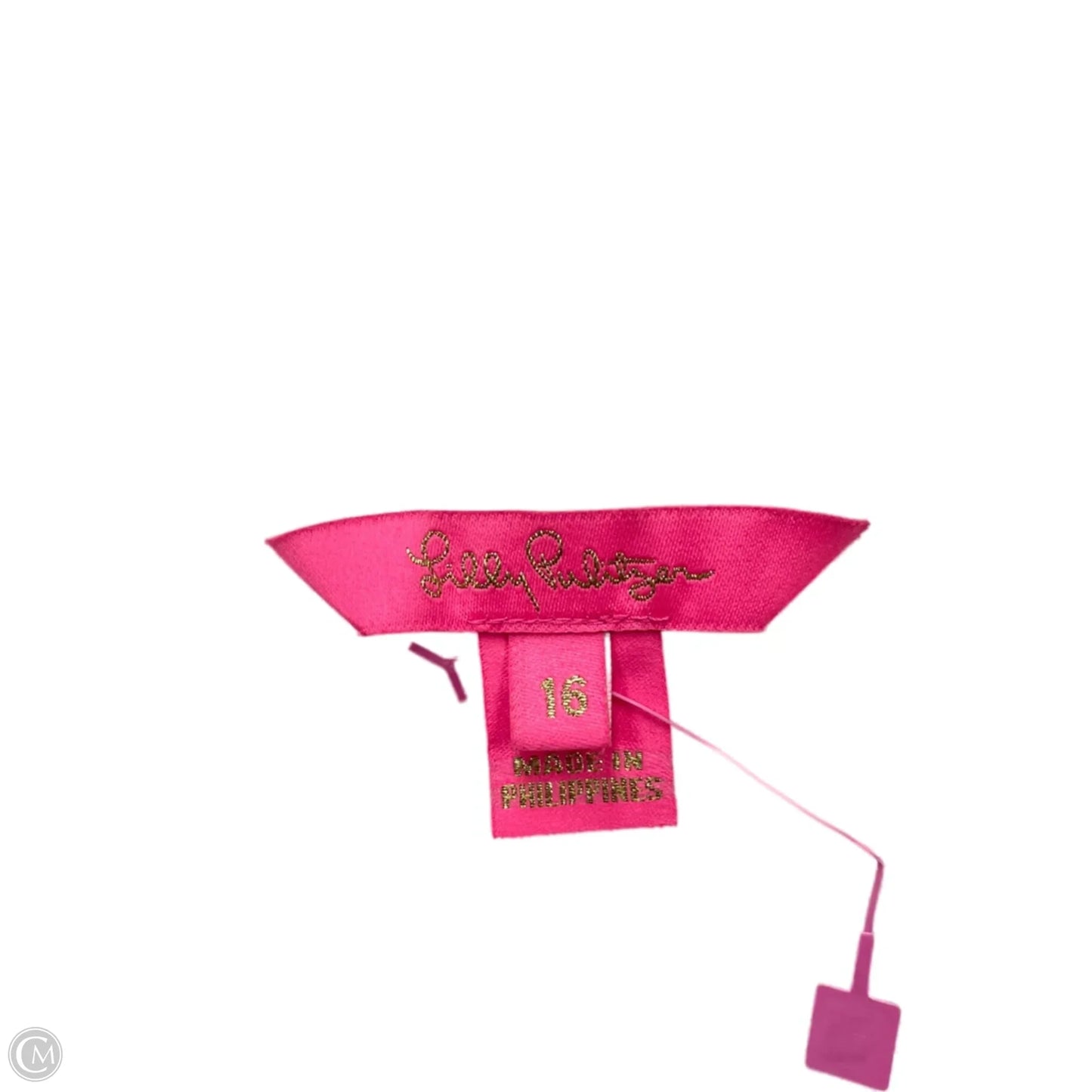 Top Short Sleeve Designer By Lilly Pulitzer In White, Size: Xl