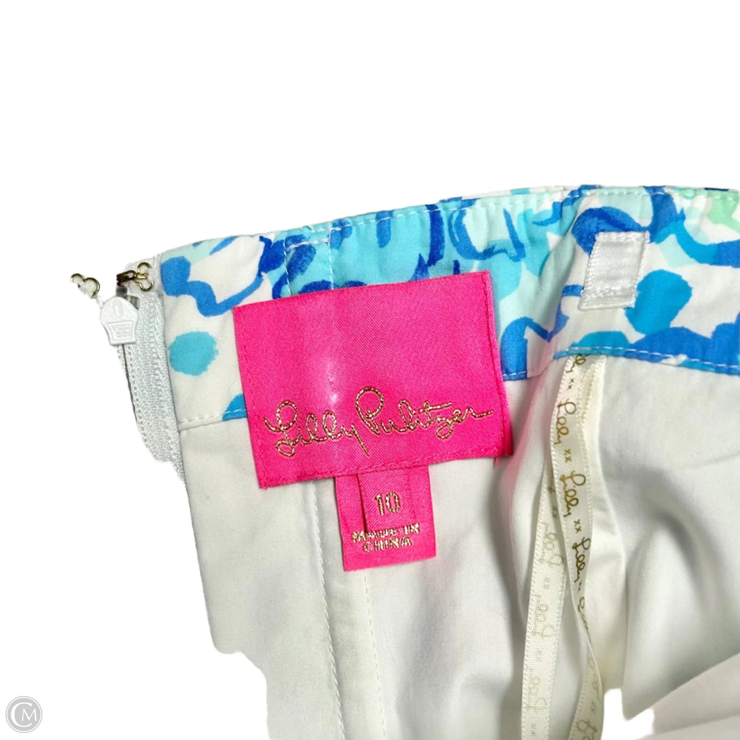 Dress Designer By Lilly Pulitzer In Blue, Size: M