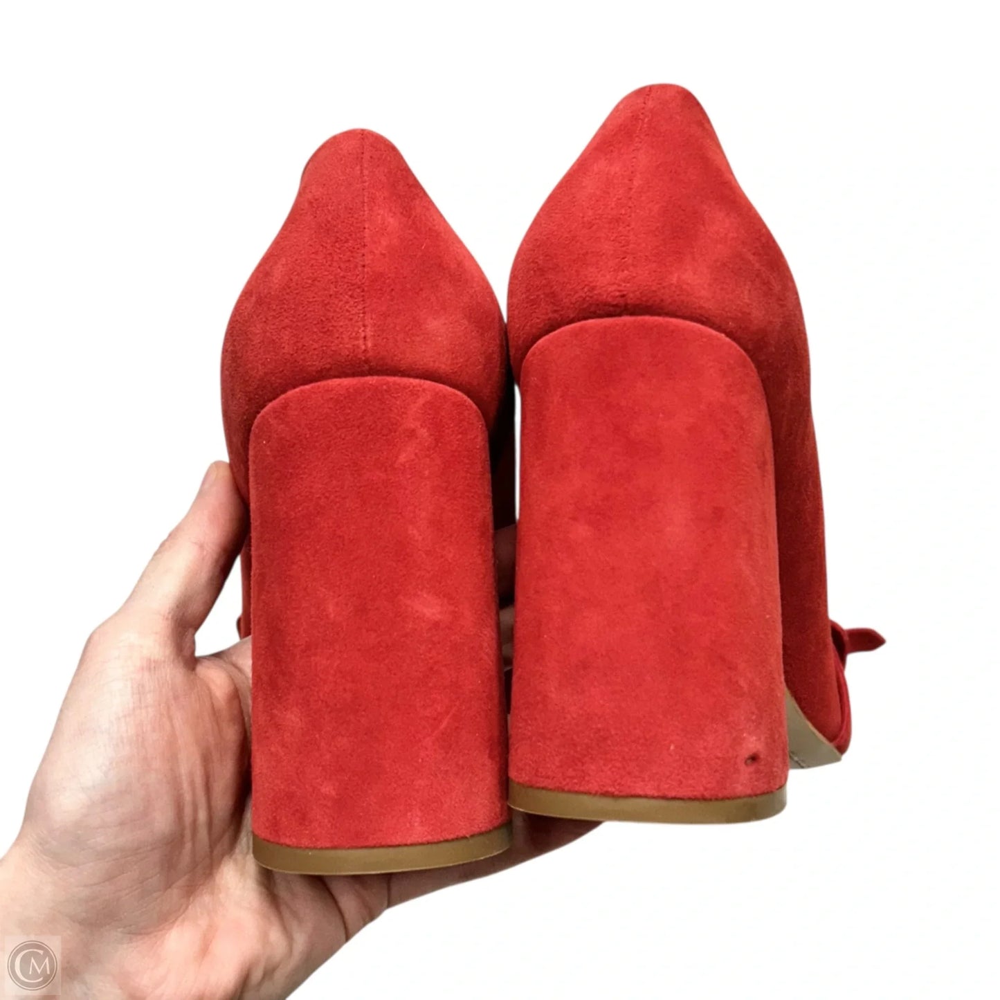 Shoes Heels Block By Boden In Red, Size: 10