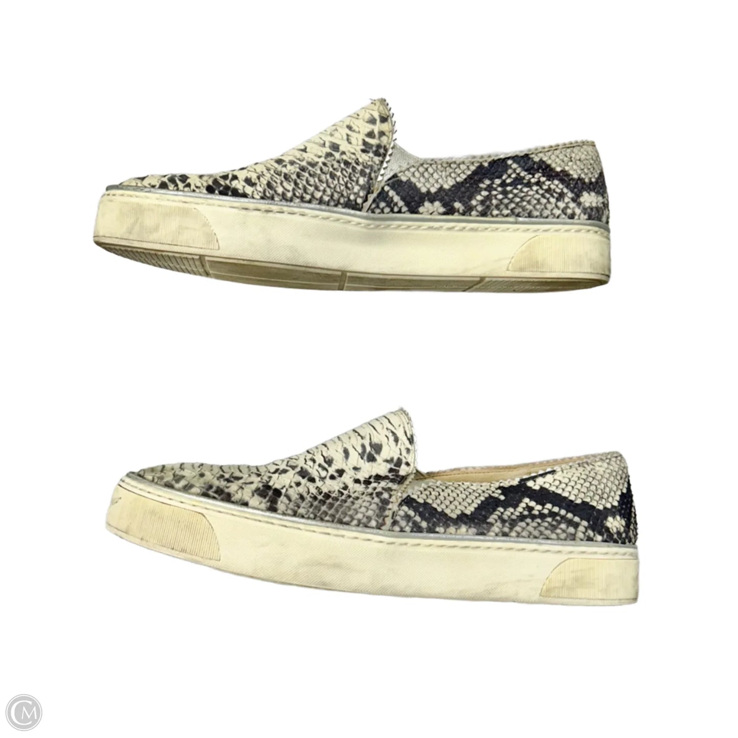 Shoes Designer By Stuart Weitzman In Snakeskin Print, Size: 9.5