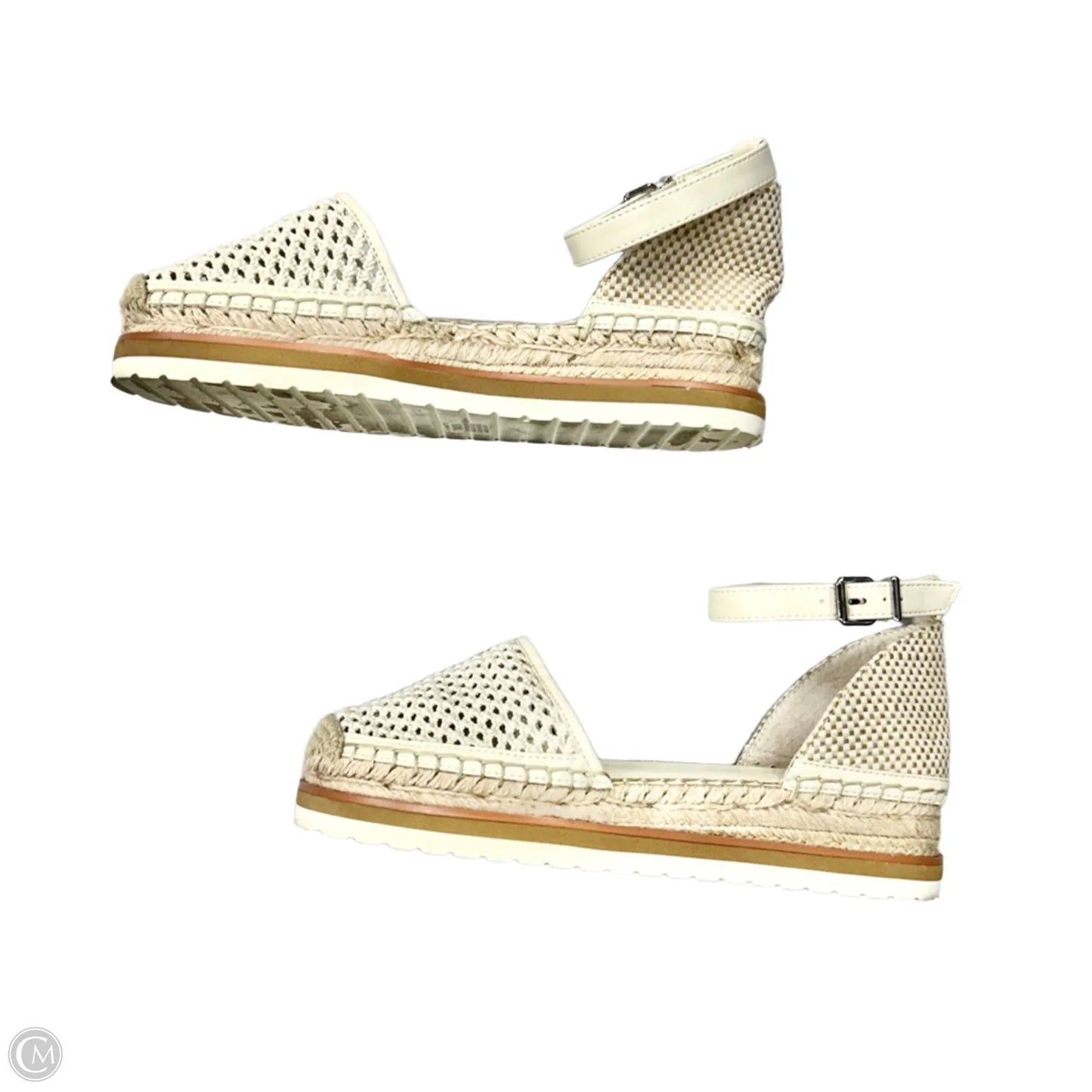 Sandals Flats By Vince Camuto In Cream, Size: 7.5