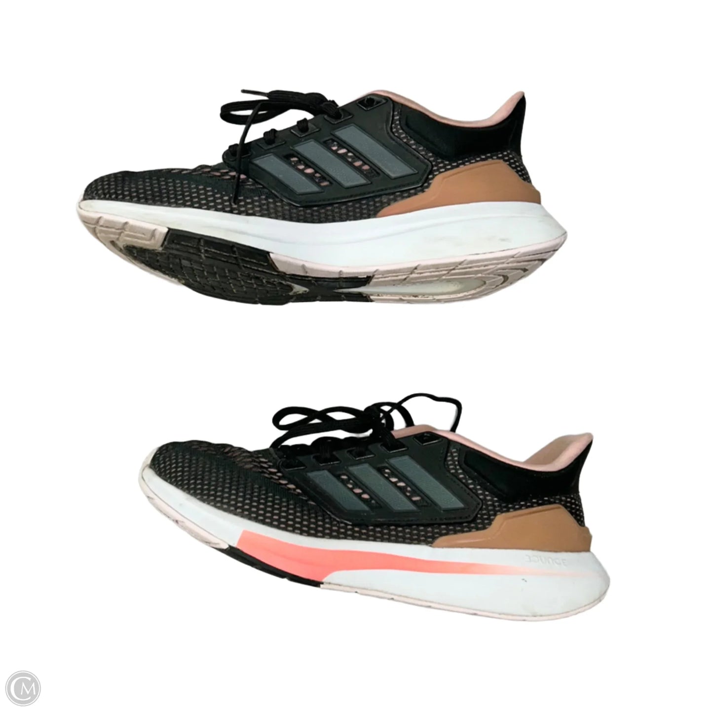 Shoes Athletic By Adidas In Black & Pink, Size: 10