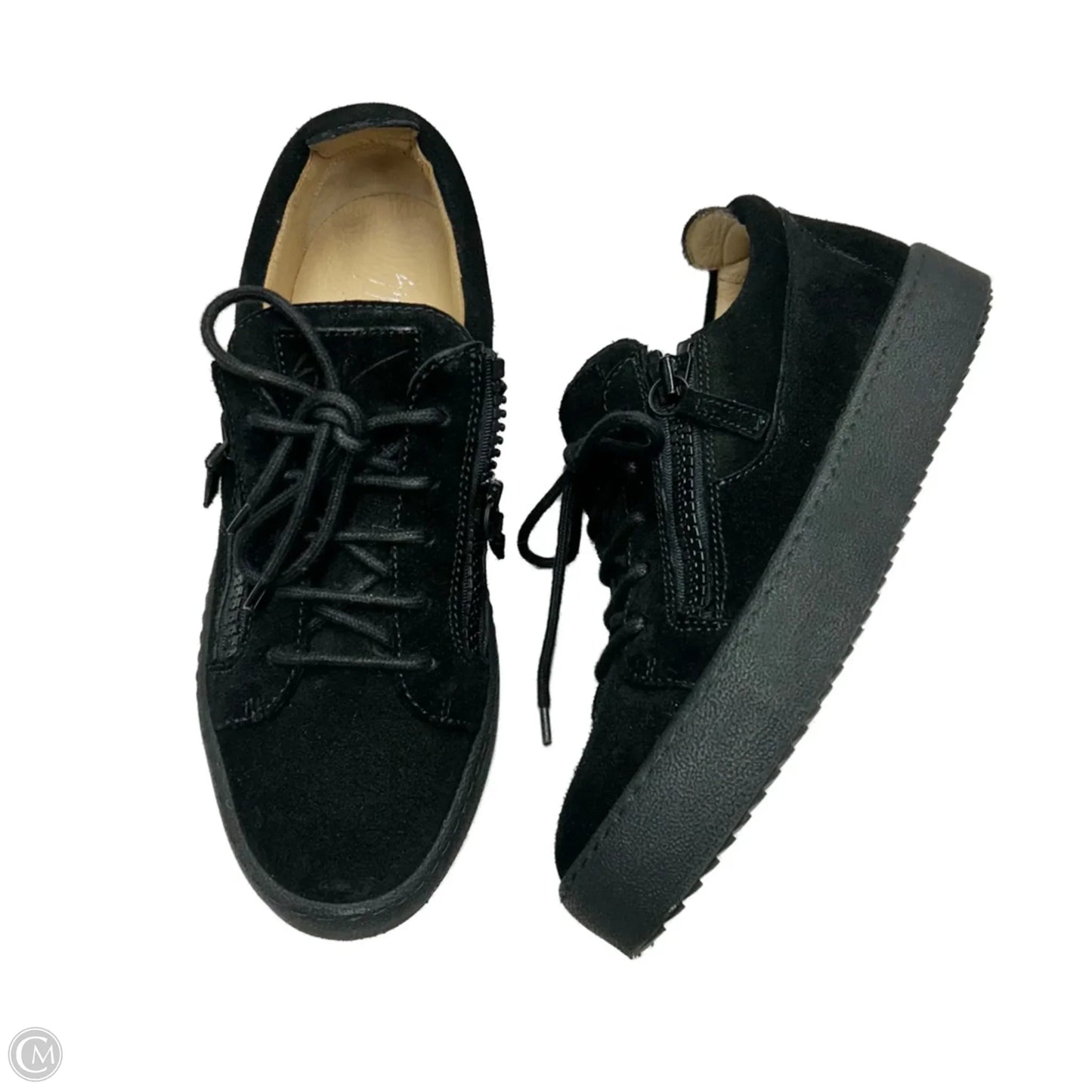 Shoes Sneakers By Guiseppe Zanotti In Black, Size: 9.5