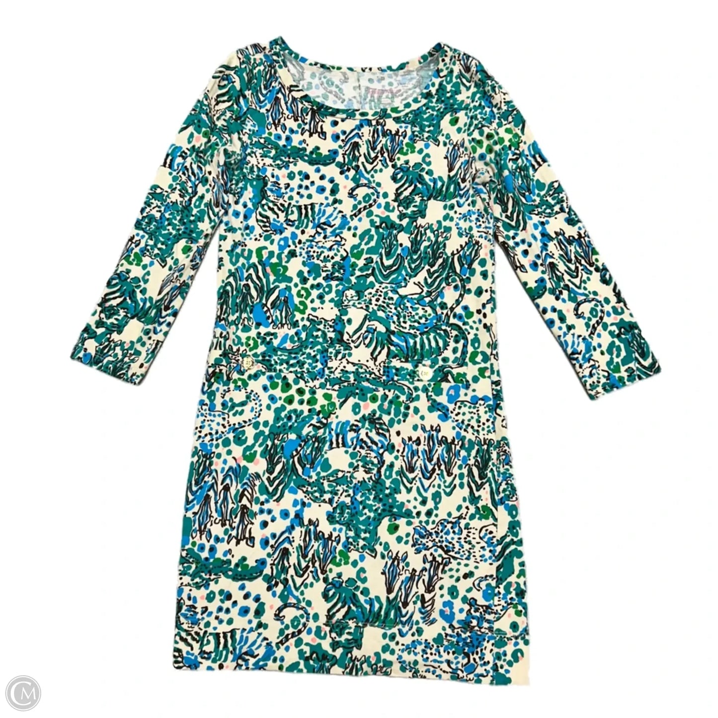 Dress Designer By Lilly Pulitzer In Animal Print, Size: Xs