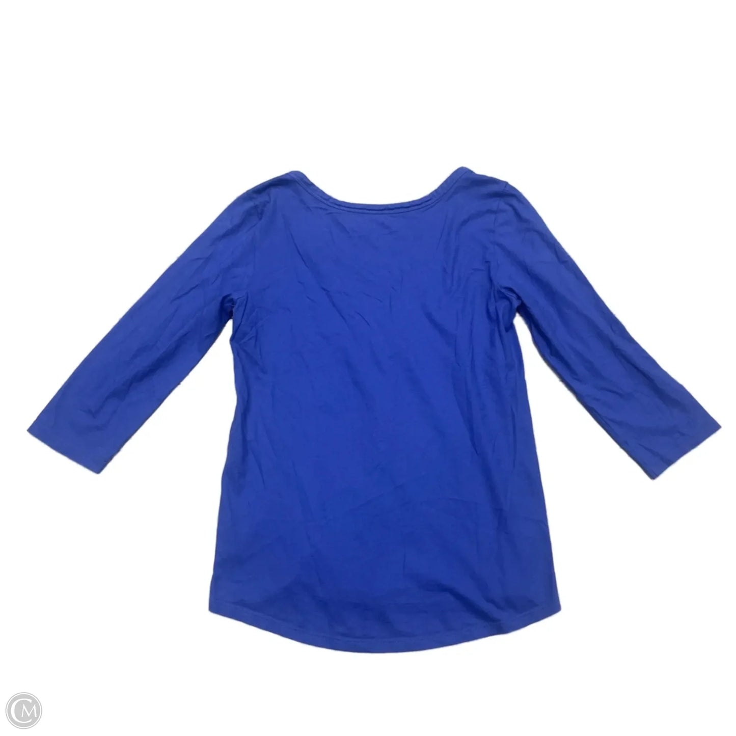 Top Long Sleeve Designer By Lilly Pulitzer In Blue, Size: L