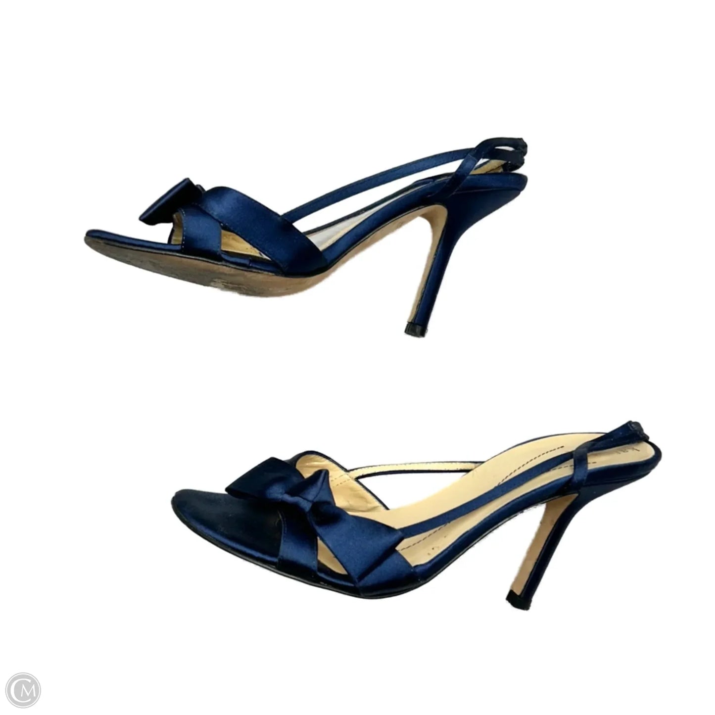 Sandals Designer By Kate Spade In Navy, Size: 6