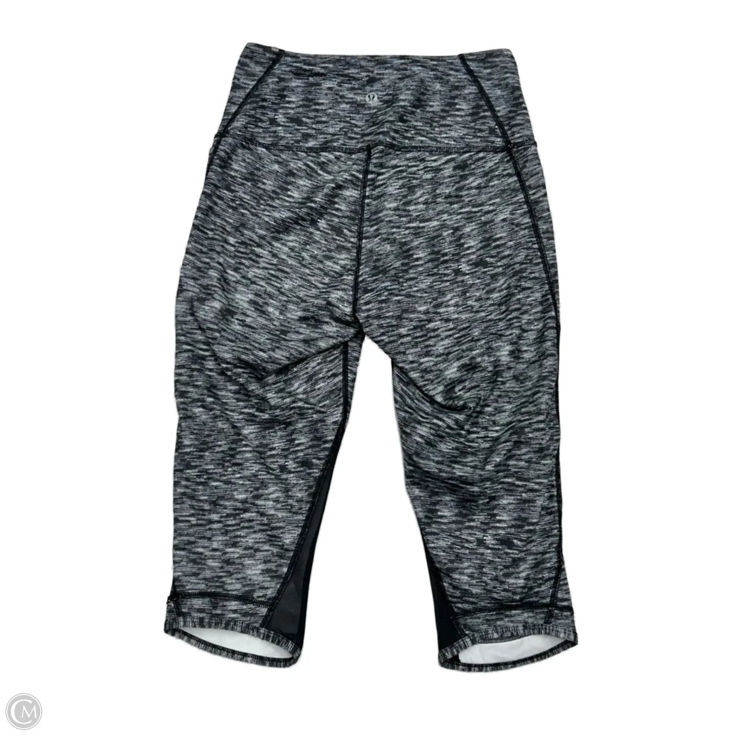 Athletic Leggings Capris By Lululemon In Grey, Size: S