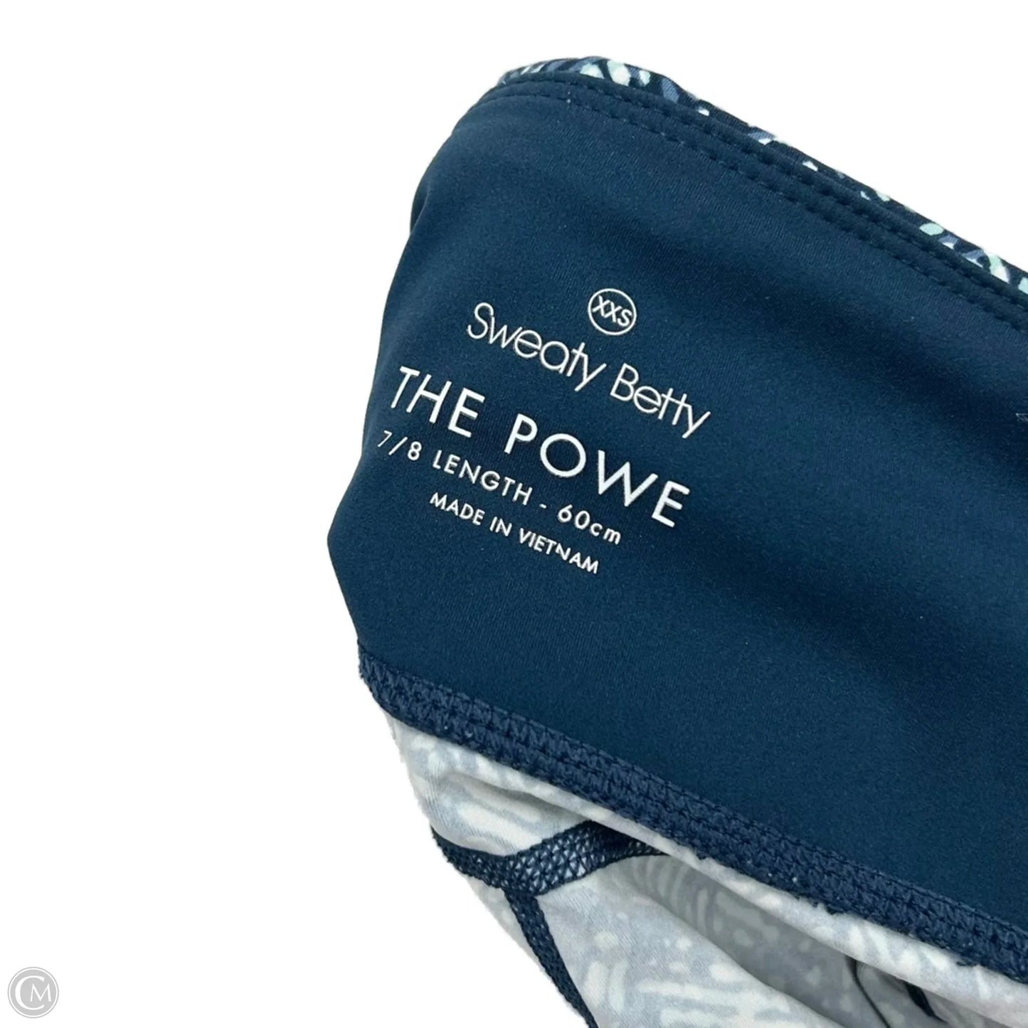 Athletic Leggings Capris By Sweaty Betty In Blue, Size: Xxs