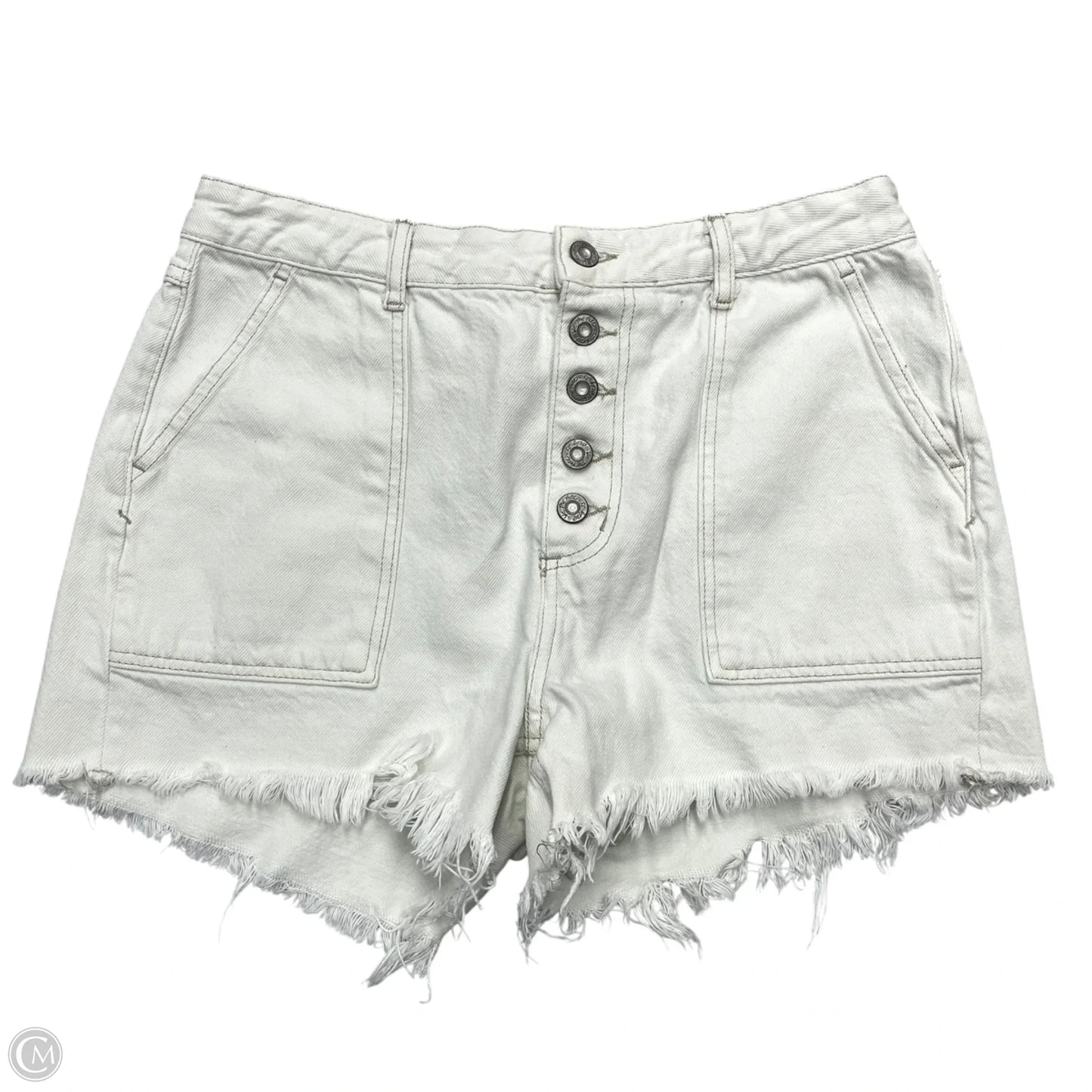 Shorts By We The Free In White Denim, Size: 8