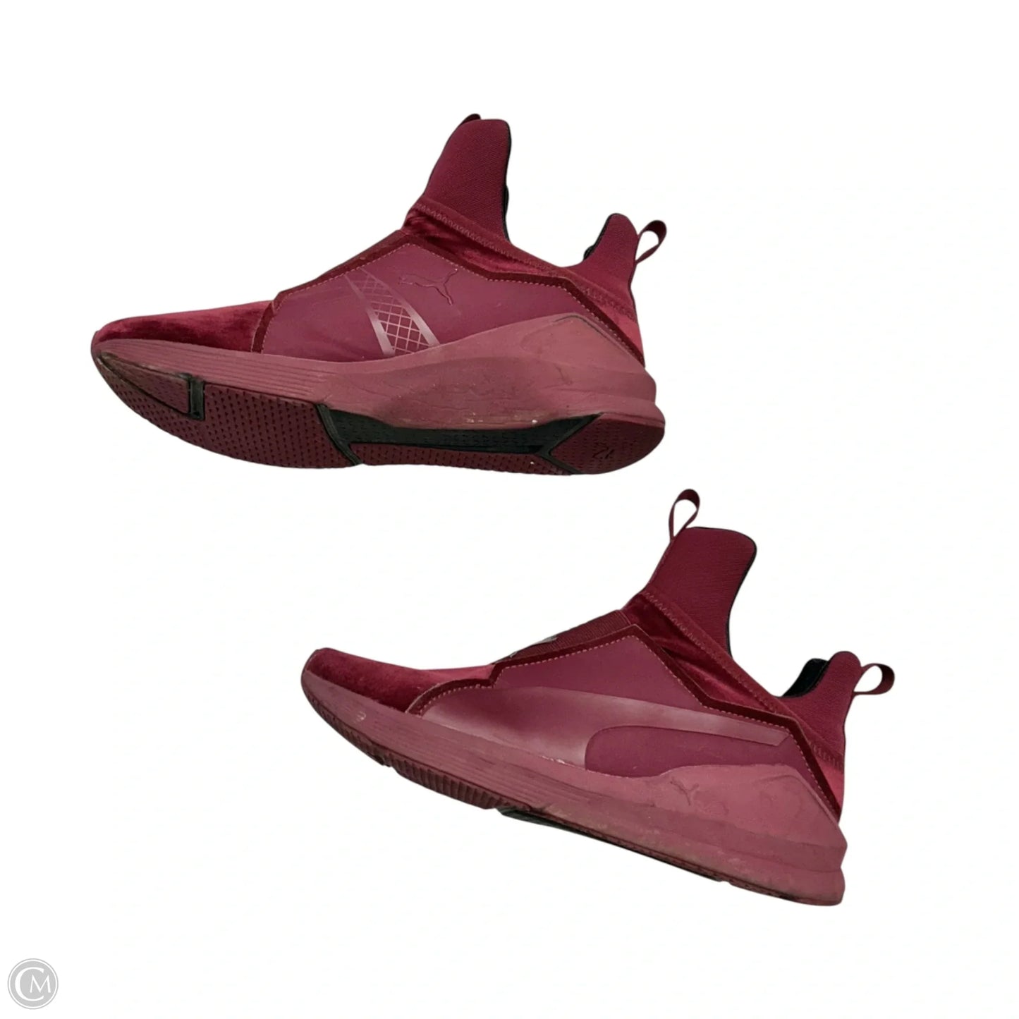 Shoes Sneakers By Puma In Maroon, Size: 7.5