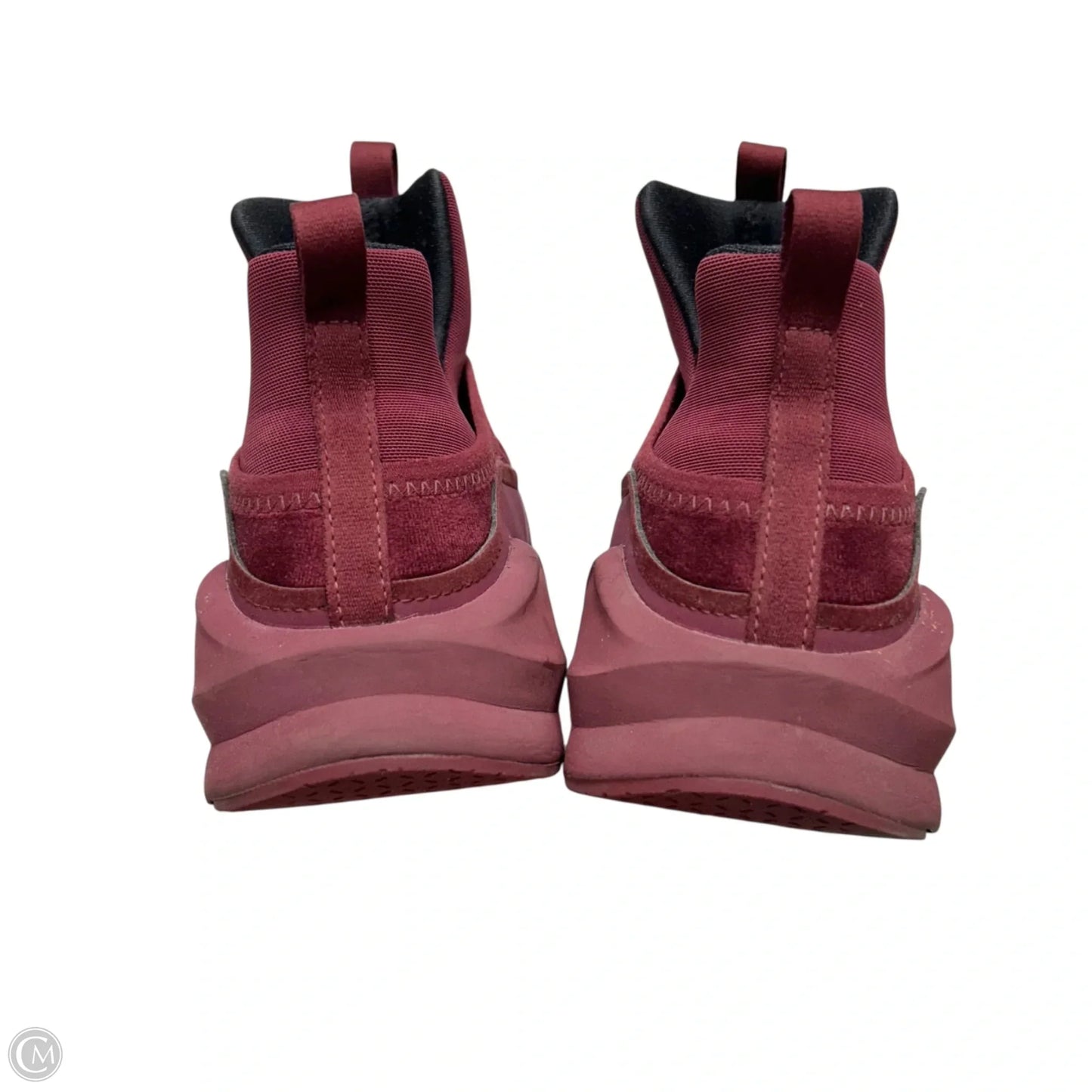 Shoes Sneakers By Puma In Maroon, Size: 7.5