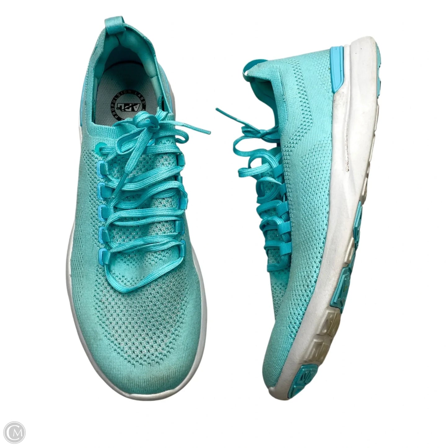 Shoes Athletic By Apl In Blue, Size: 10.5