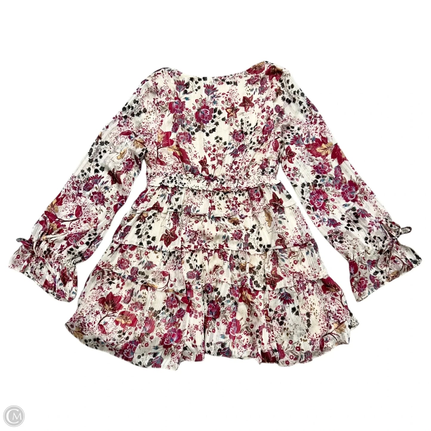 Dress Casual Short By Free People In Floral Print, Size: M