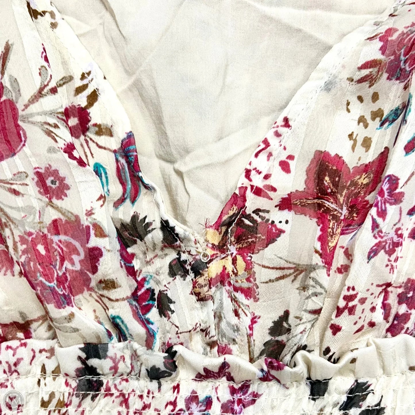 Dress Casual Short By Free People In Floral Print, Size: M