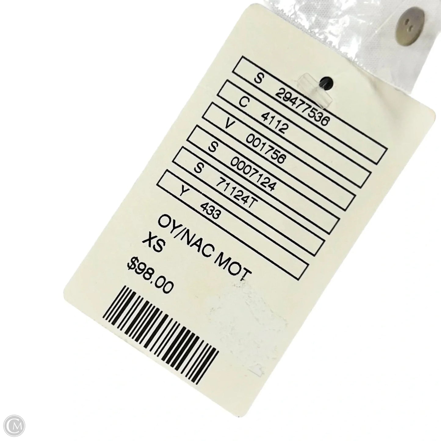 Top Long Sleeve By Tiny In Cream, Size: Xs